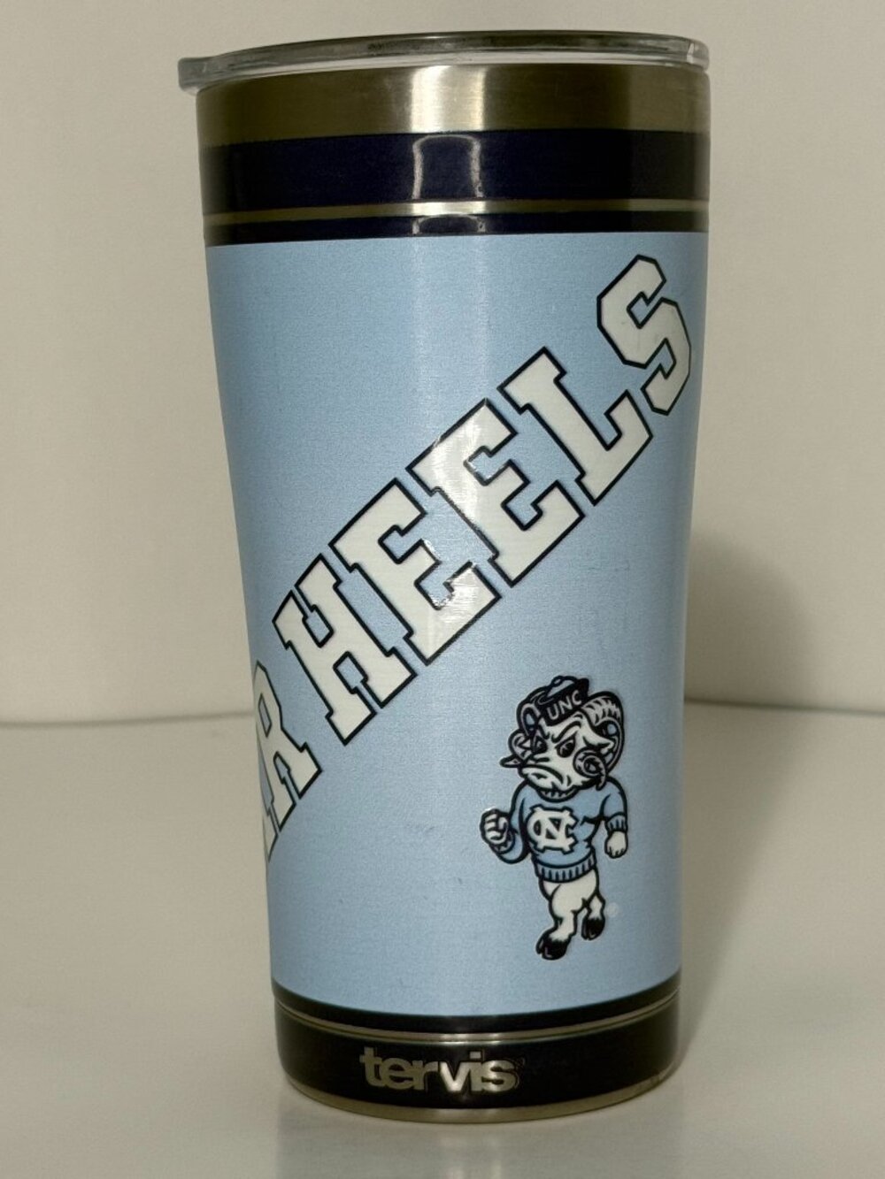 Tervis UNC Tar Heels 20oz Stainless Steel Tumbler North Carolina Insulated w Lid